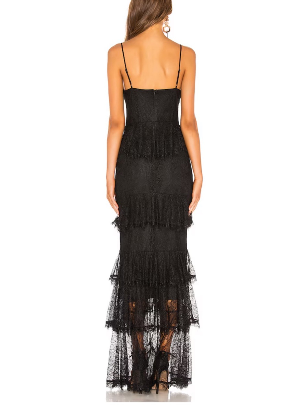 Majorelle Zelda Fitz Gown in Black - Picture 2 of 3